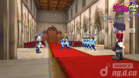 幽灵婚礼小鬼证婚《恋舞OL》玩家搞怪万圣婚