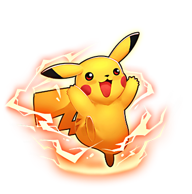 皮卡丘背面图案